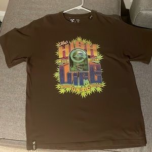 LRG High Life men’s Large brown t-shirt